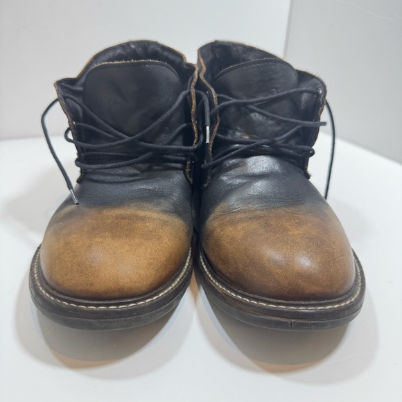 Naot Men’s Ombre Leather Ankle Boots EU 42 US 9 Slip Resistant Made in Israel - Picture 4 of 11